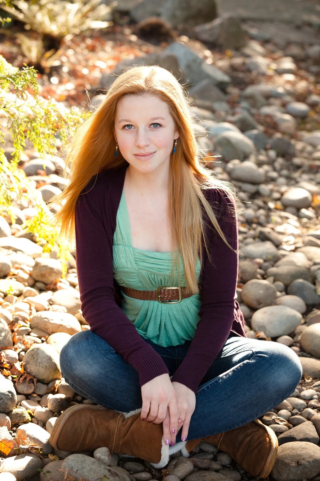 Business headshot session